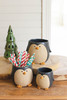 KALALOU CDV2129 SET OF THREE CERAMIC PENGUIN PLANTERS