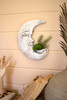 KALALOU H4284 CLAY MOON WALL PLANTER