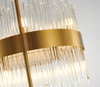 BETHEL INTERNATIONAL MU57S15G 40-Light Chandelier, Gold