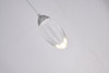 BETHEL INTERNATIONAL OCH04P7CH 8-Light LED Pendant, Chrome
