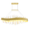 CWI LIGHTING 1245P40-602 Millipede 40 in LED Satin Gold Chandelier