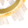 CWI LIGHTING 1246P32-602 Guadiana 32 in LED Satin Gold Chandelier