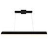 CWI LIGHTING 1701P47-101 Pienza 7 in LED Integrated Black Chandelier