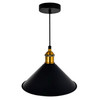 CWI LIGHTING 9605P8-1-101-B Brave 1 Light Down Mini Pendant With Black Finish