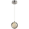 CWI LIGHTING 1673P4-1-613 Salvador 4 in LED Integrated Polished Nickel Pendant