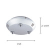 JESCO Lighting QAC-3CSN Ceiling Mono & Multipoints (transformer included), Satin Nickel QAC-3C-SN