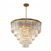 BETHEL INTERNATIONAL LA81C32BR 15-Light Chandelier, Gold