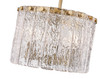 Z-LITE 1943P12-MGLD 3 Light Pendant, Modern Gold