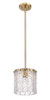 Z-LITE 1943P8-MGLD 1 Light Pendant, Modern Gold