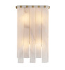 Z-LITE 345-4S-RB 4 Light Wall Sconce, Rubbed Brass