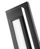 Z-LITE 520M-BK-LED 1 Light Outdoor Wall Sconce, Black