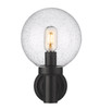 Z-LITE 599M-BK 1 Light Outdoor Wall Sconce, Black
