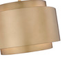Z-LITE 739P32-RB 4 Light Pendant, Rubbed Brass