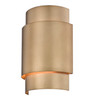 Z-LITE 739S-RB 2 Light Wall Sconce, Rubbed Brass