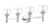 Z-LITE 7502-4V-CH 4 Light Vanity, Chrome