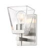 Z-LITE 819-1S-BN 1 Light Wall Sconce, Brushed Nickel
