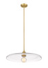 Z-LITE 821P24-OBR 1 Light Pendant, Olde Brass