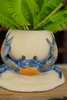 KALALOU CDV2196 Ceramic Crab Planter