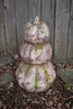 KALALOU CHE1474 Three Stacked Faux Concrete Pumpkins