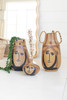 KALALOU CHN1309 Ceramic Face Bud Vase