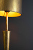 KALALOU CLL2803 Antique Gold Table Lamp With Metal Barrel Shade