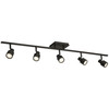 ACCESS LIGHTING 63075LEDDLP-MBL 5-Light 5 Light Adjustable LED Track, Matte Black