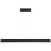 ACCESS LIGHTING 24900LEDD-MBL/ACR 1-Light Dual Voltage LED Linear Pendant, Matte Black
