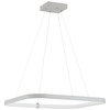 ACCESS LIGHTING 50946LEDD-SAT/ACR 1-Light Dual Voltage LED Pendant, Satin