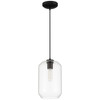 ACCESS LIGHTING 29010LEDDLP-BL/CLR 1-Light LED Pendant, Black ACCESS LIGHTING 29010LEDDLP-BL/CLR 1-Light LED Pendant, Black