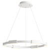 OXYGEN LIGHTING 3-22-6 Dieter Pendant Light, White