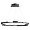 OXYGEN LIGHTING 3-23-15 Dieter Pendant Light, Black