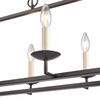 ELK HOME EC89695/6 Joanie 34'' Wide 6-Light Linear Chandelier - Old Bronze