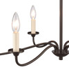 ELK HOME EC89689/6 Quinn 30'' Wide 6-Light Chandelier - Old Bronze