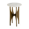 ELK HOME H0895-10518 Elroy Accent Table - Brass