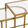 ELK HOME H0805-9915/S2 Blain Nesting Table - Set of 2 Brass