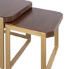 ELK HOME H0805-9902/S2 Crafton Nesting Table - Set of 2 - Mahogany