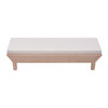 ELK HOME H0015-11443 Joanne Bench - Light Oak with Linen