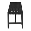 ELK HOME S0075-9962 Causeway Bench - Ebony