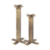 ELK HOME H0897-10926 Splay Candleholder - Medium Aged Brass