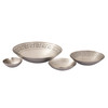 ELK HOME H0807-10669/S3 Greek Key Bowl - Set of 3 Nickel