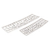 ELK HOME S0807-11395/S2 Maro Tray - Set of 2 Nickel