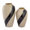 ELK HOME H0897-10973 Brushstroke Vase - Small Cream