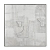 ELK HOME S0016-9828 Whiten I Abstract Framed Wall Art