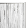 ELK HOME H0036-9737 Stripe Wood Dimensional Wall Art - White