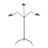 ELK HOME H0019-11103-LED Risley 81.5'' High 3-Light Floor Lamp - Matte Black - Includes LED Bulb