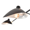 ELK HOME H0019-11103-LED Risley 81.5'' High 3-Light Floor Lamp - Matte Black - Includes LED Bulb