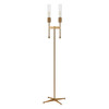 ELK HOME H0019-9577 Beaconsfield 65'' High 2-Light Floor Lamp - Aged Brass