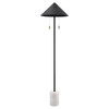 ELK HOME H0019-11111 Jordana 58'' High 2-Light Floor Lamp - Matte Black