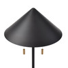 ELK HOME H0019-11111 Jordana 58'' High 2-Light Floor Lamp - Matte Black