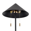 ELK HOME H0019-11111 Jordana 58'' High 2-Light Floor Lamp - Matte Black